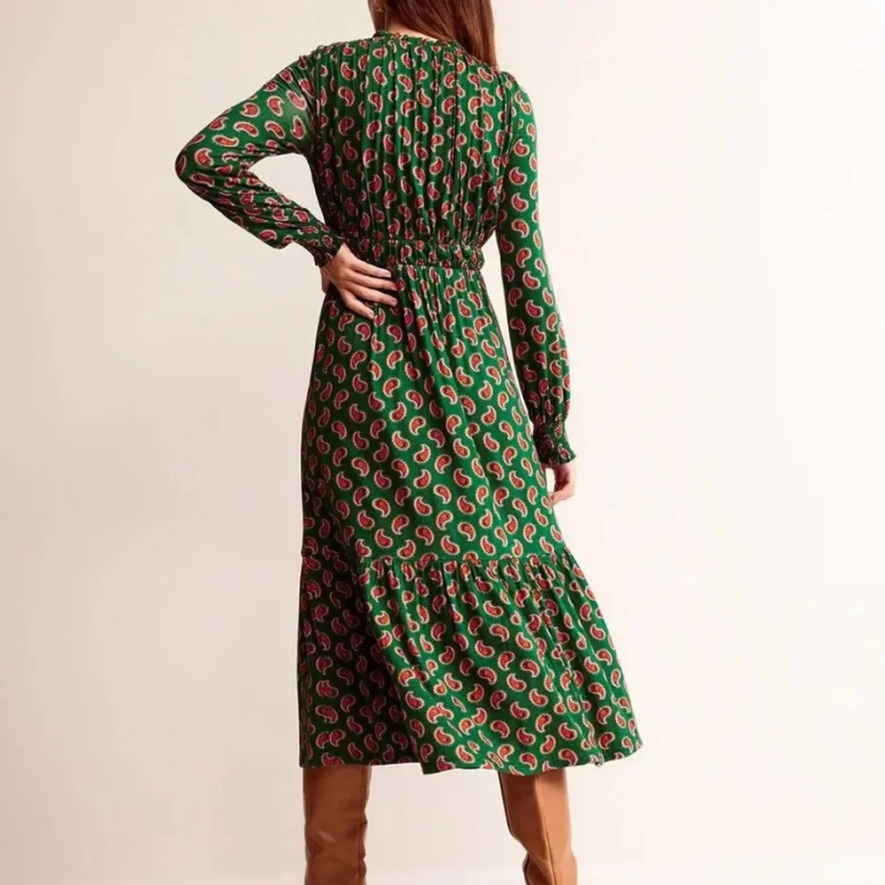 Boden Rosanna Long Sleeve Tea Dress - Picture 3 of 14